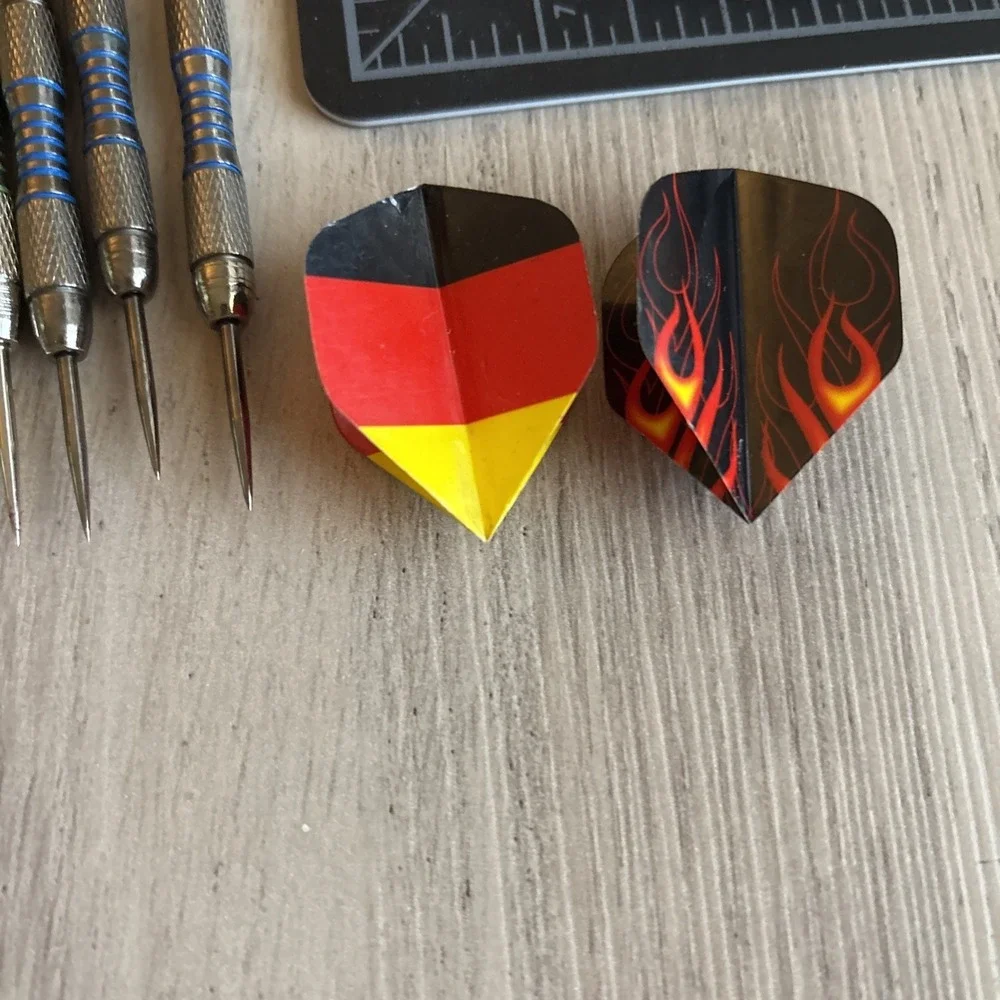 ADKX Steel Tip Darts 12 Pack Set with‎ Nonslip Iron One Size